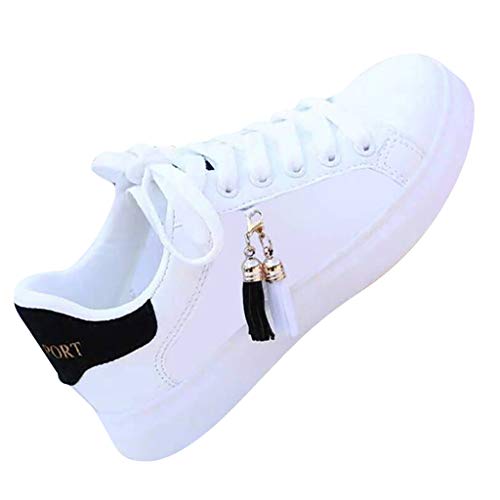 Sneaker Damen Weiss 40 Fitnessstudio Bequeme Air Cushion Damenschuhe Turnschuhe Sportschuhe Sale Fashion Chicme Sneakers Schuhe Shoes Meladen Elegant Wmshoes Laufschuhe Schlupfschuhe von Lomelomme