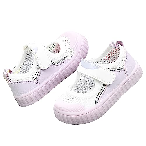 Baby Sandalen Weiche Sohle Kleinkind Jungen Mädchen Baby Neugeborenen Sommer Turnschuhe Nette Atmungsaktive Net Design Walking Sandalen Schuhe Mit Flachem Boden Badelatschen Baby von Lomhmn