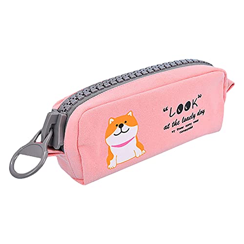 Lomhmn Stiftehalter Tasche für Künstler Cartoon Wrap Bleistift Kosmetik Pinsel Make-up Halter Fall Tasche Bleistift Beutel Büro Schreibwaren Stifttasche für Krankenschwestern (Rosa, Einheitsgröße) von Lomhmn