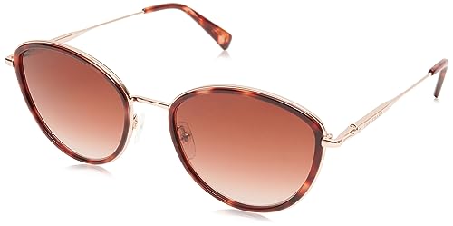 Longchamp Unisex LO170S Sunglasses, 612 Rose Gold/Red Havana, Einheitsgröße von Longchamp