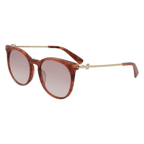 Longchamp Unisex LO693S Sunglasses, 275 Nude Horn, 24 von Longchamp