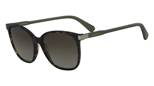 Longchamp Unisex Lo612s Sunglasses, 213 Dark Havana, One Size von Longchamp