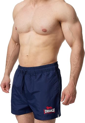 Lonsdale Herren KILSTAY Badehose, Navy/Red/White, L/XL von Lonsdale