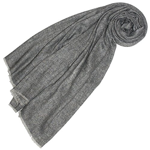 Lorenzo Cana Damen Pashmina Schal Schaltuch 100% Kaschmir flauschig leicht Stola Umschlagtuch Kaschmirschal Kaschmirtuch Kaschmirpashmina Naturfaser von Lorenzo Cana