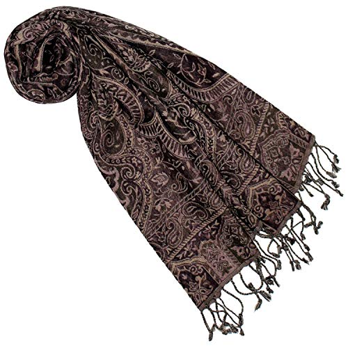 Lorenzo Cana - Damen Schal aus weicher Wolle vom Merinolamm Paisley Muster bunt mehrfarbig 35 cm x 160 cm Frauen Wollschal Wolltuch Damenschal 7840177 von Lorenzo Cana