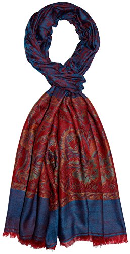 Lorenzo Cana Herren Kaschmirschal 100% Kaschmir jacquard gewebt Paisley Muster Schal Schaltuch Kaschmirtuch Kaschmirpashmina 7836411 von Lorenzo Cana