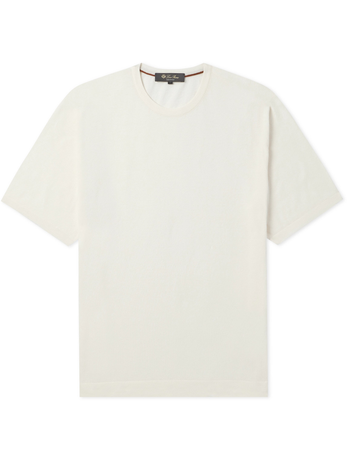 Loro Piana - Bay Cotton T-Shirt - Men - Neutrals - IT 48 von Loro Piana