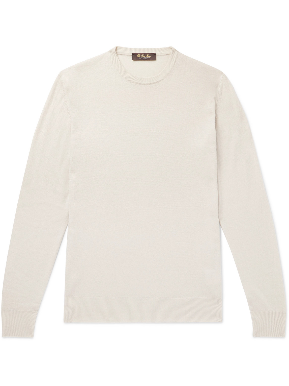 Loro Piana - Slim-Fit Baby Cashmere Sweater - Men - Neutrals - IT 46 von Loro Piana