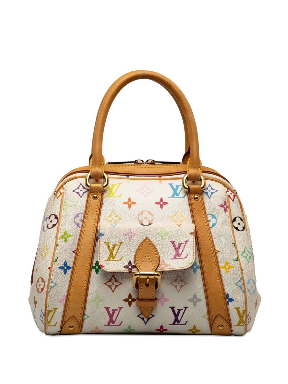 Louis Vuitton Pre-Owned 2006 Monogram Multicolore Priscilla Handtasche - Weiß von Louis Vuitton Pre-Owned