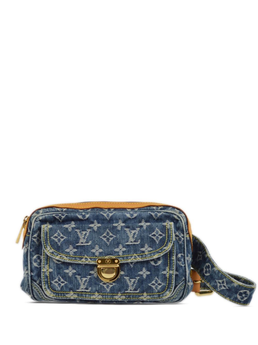 Louis Vuitton Pre-Owned 2007 Gürteltasche aus Monogramm-Jacquard - Blau von Louis Vuitton Pre-Owned