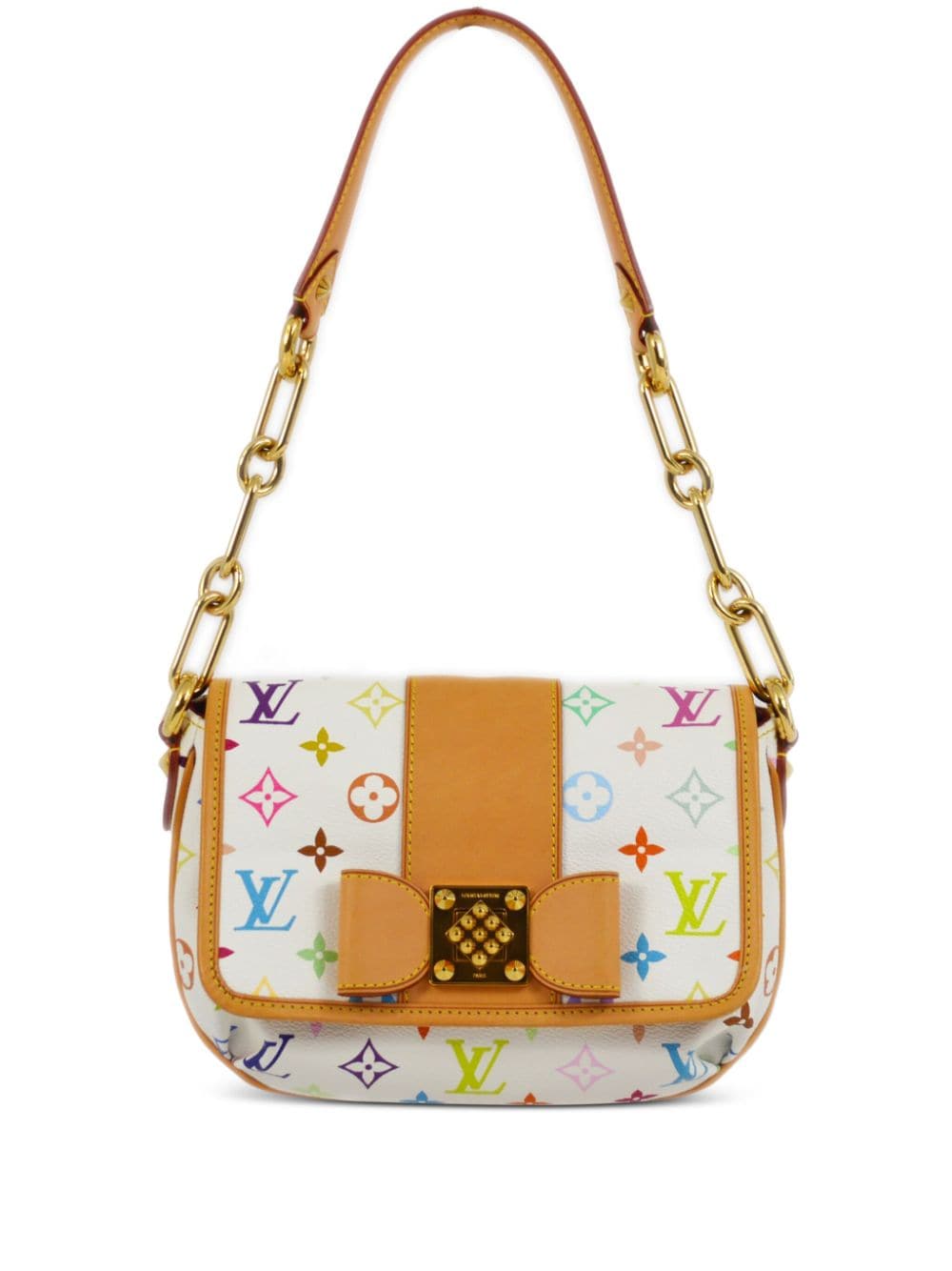 Louis Vuitton Pre-Owned 2011 pre-owned x Takashi Murakami Patti Schultertasche - Weiß von Louis Vuitton Pre-Owned