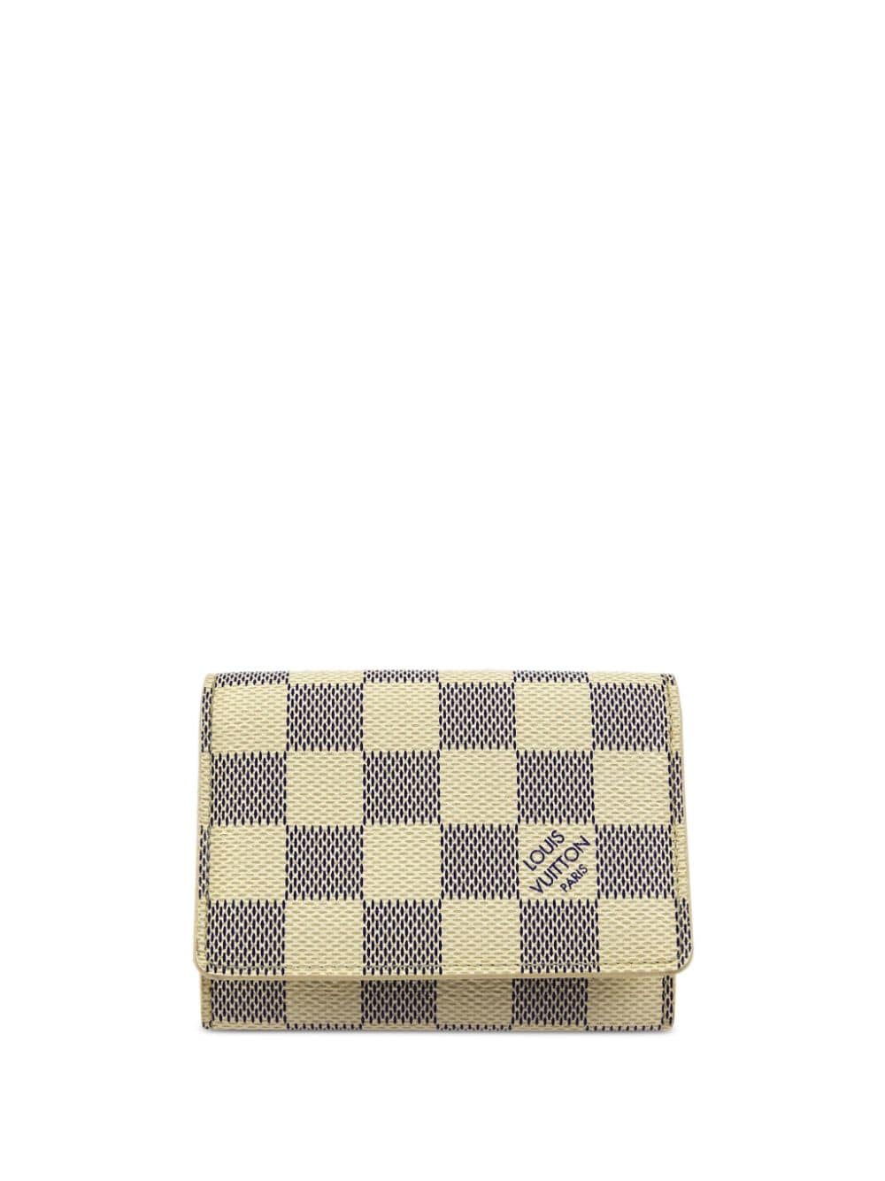 Louis Vuitton Pre-Owned 2013 Damier Azur Kartenetui - Blau von Louis Vuitton Pre-Owned