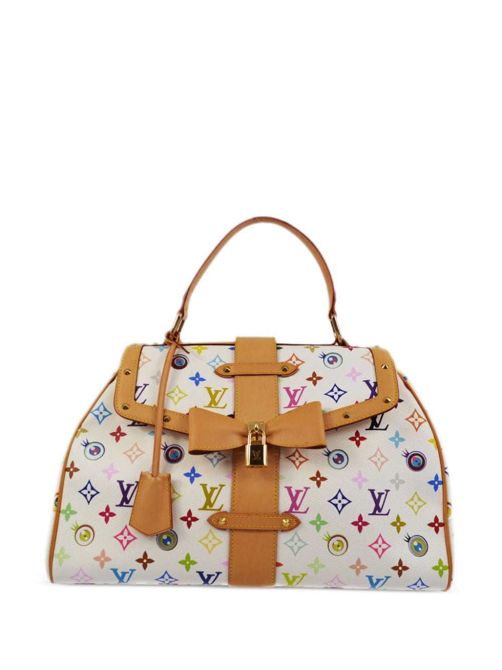 Louis Vuitton Pre-Owned x Takashi Murakami 2003 Sac Retro GM Handtasche - Weiß von Louis Vuitton Pre-Owned