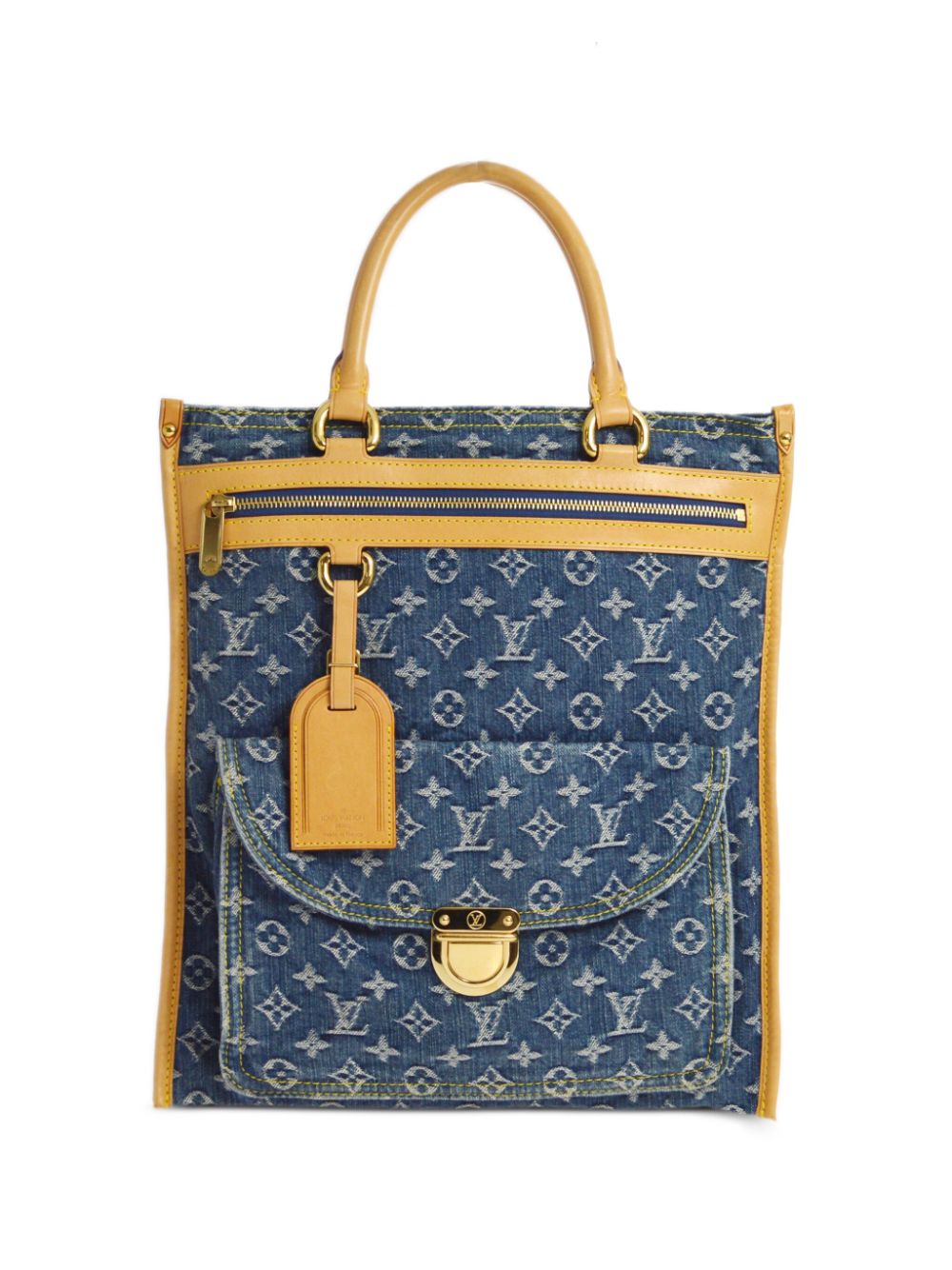 Louis Vuitton Pre-Owned 2005 Flat Shopper - Blau von Louis Vuitton Pre-Owned