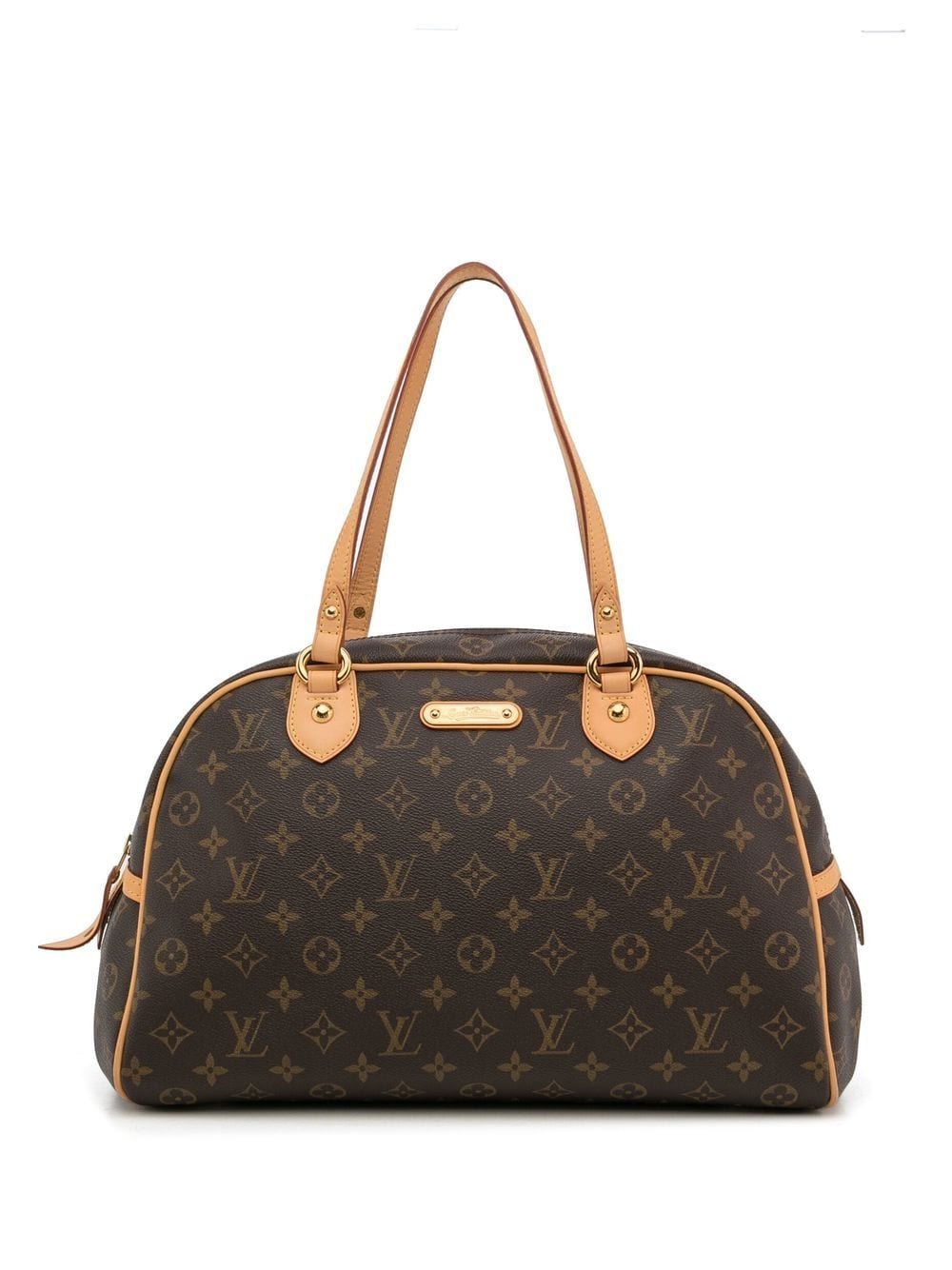 Louis Vuitton Pre-Owned 2008 Montorgueil GM Handtasche - Blau von Louis Vuitton Pre-Owned