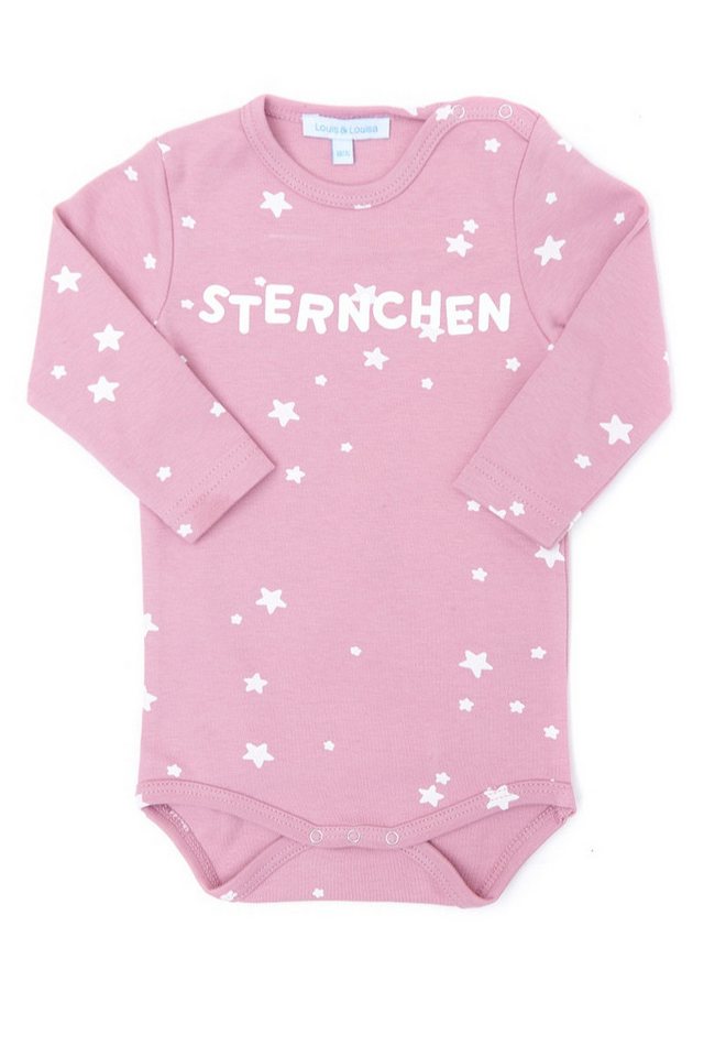 Louis & Louisa Trachtenkleid Baby Body - STERNCHEN - rosa von Louis & Louisa