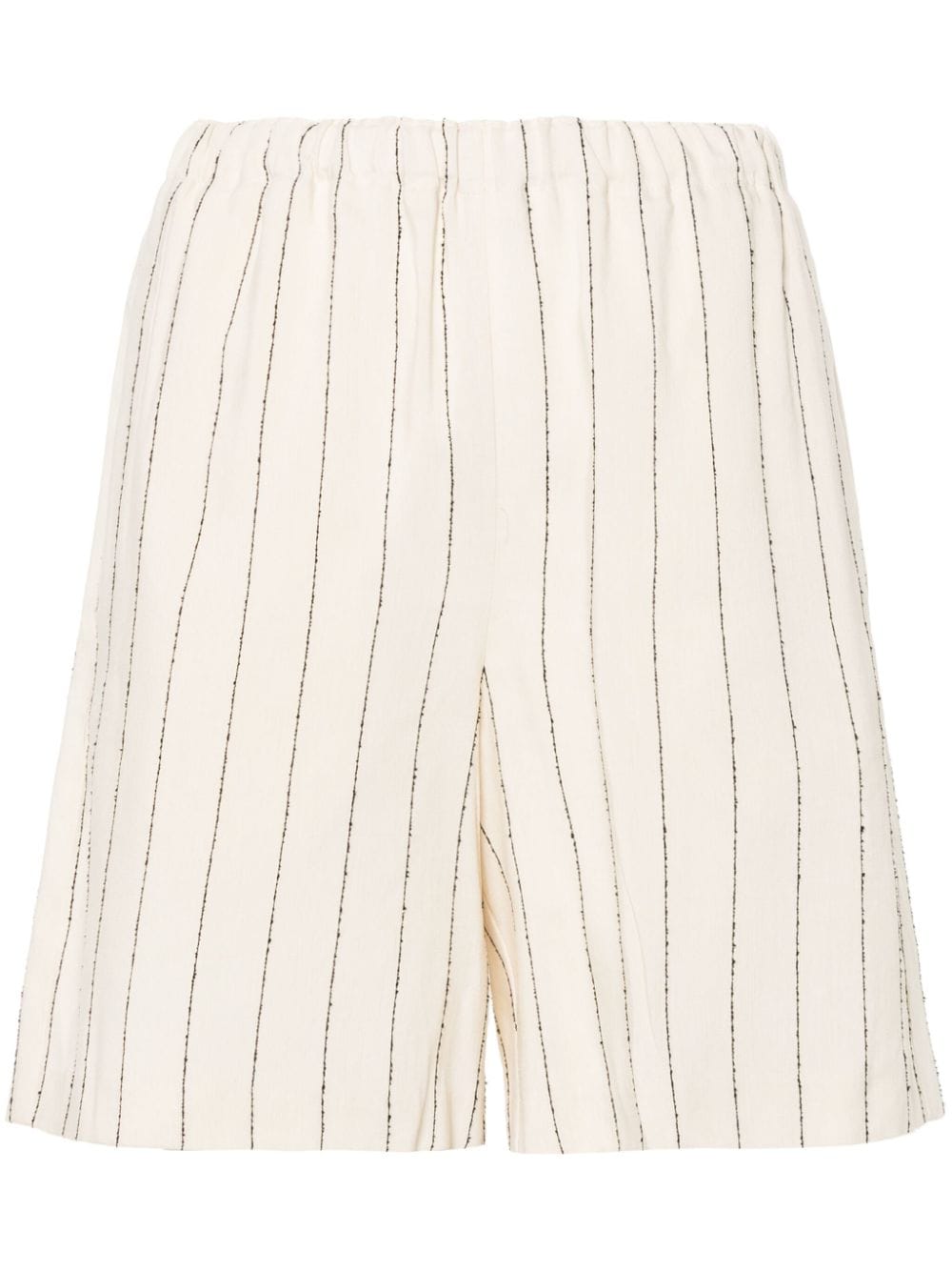 Loulou Studio Gestreifte Hada Shorts - Nude von Loulou Studio