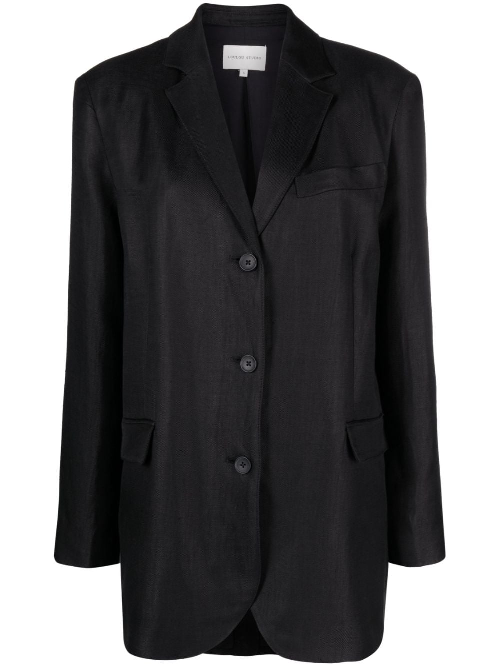 Loulou Studio Sora Blazer - Schwarz von Loulou Studio