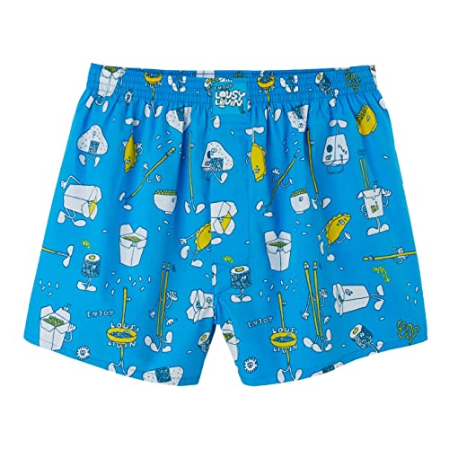 Lousy Livin Boxershorts Lunchbox (Blue) (S) von Lousy Livin