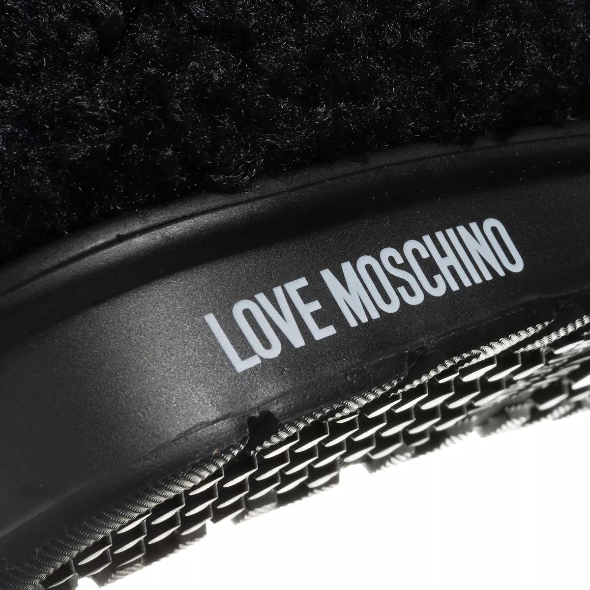 Love Moschino Boots & Stiefeletten - St.Ttod.Winter30 Curly Pl - Gr. 41 (EU) - in Schwarz - für Damen von Love Moschino