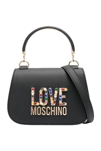 Love Moschino Damen Handtasche, Schwarz Handtasche, Schwarz von Love Moschino