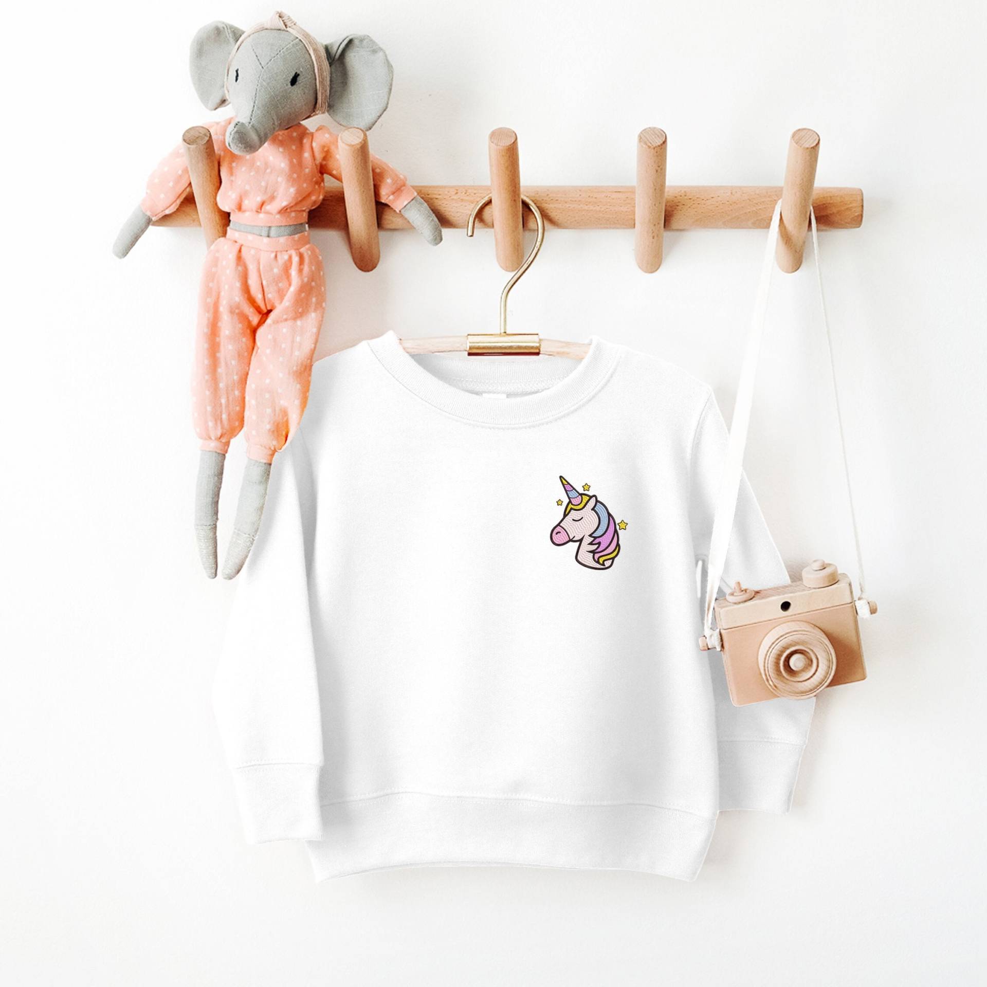 Einhorn Kinder Sweatshirt Kinderkleidung Personalisierte Niedliche Pferde Pony Einhörner von LoveulotsGifts