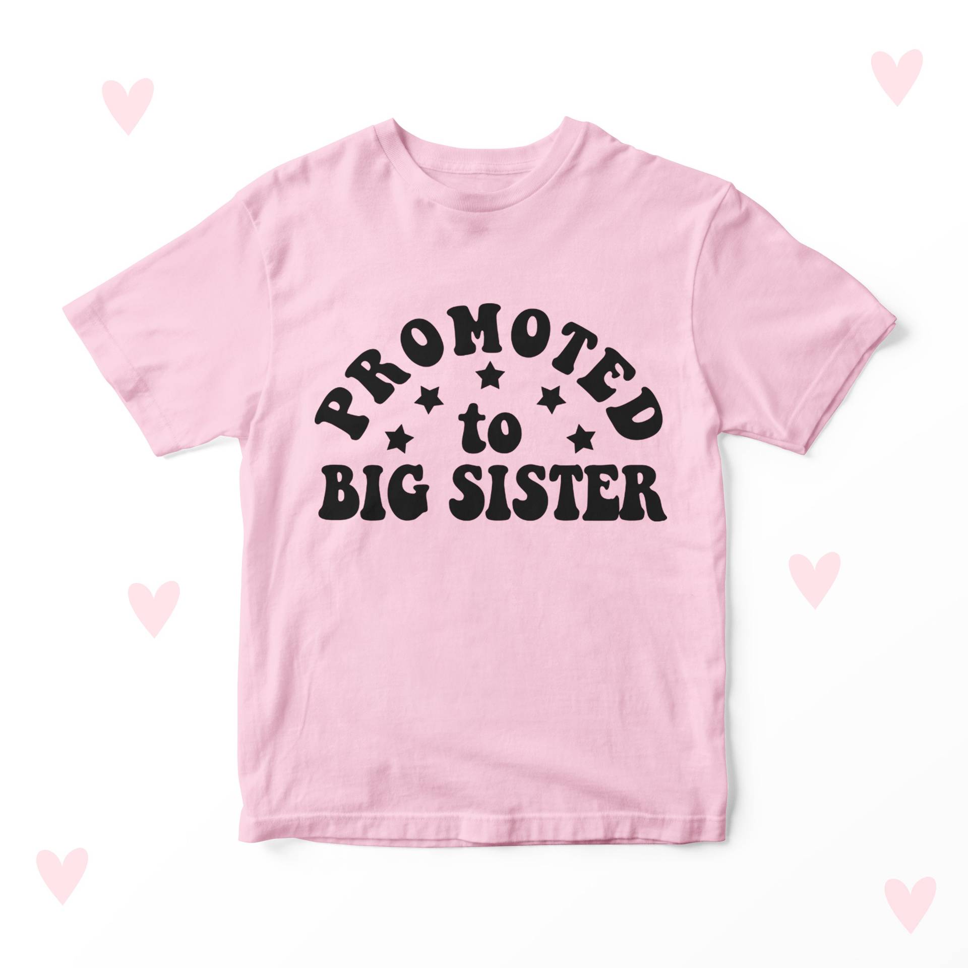 Große Schwester Baby Ankündigung Kinder T-Shirt Shower Geschenke Kleine Überraschung von LoveulotsGifts