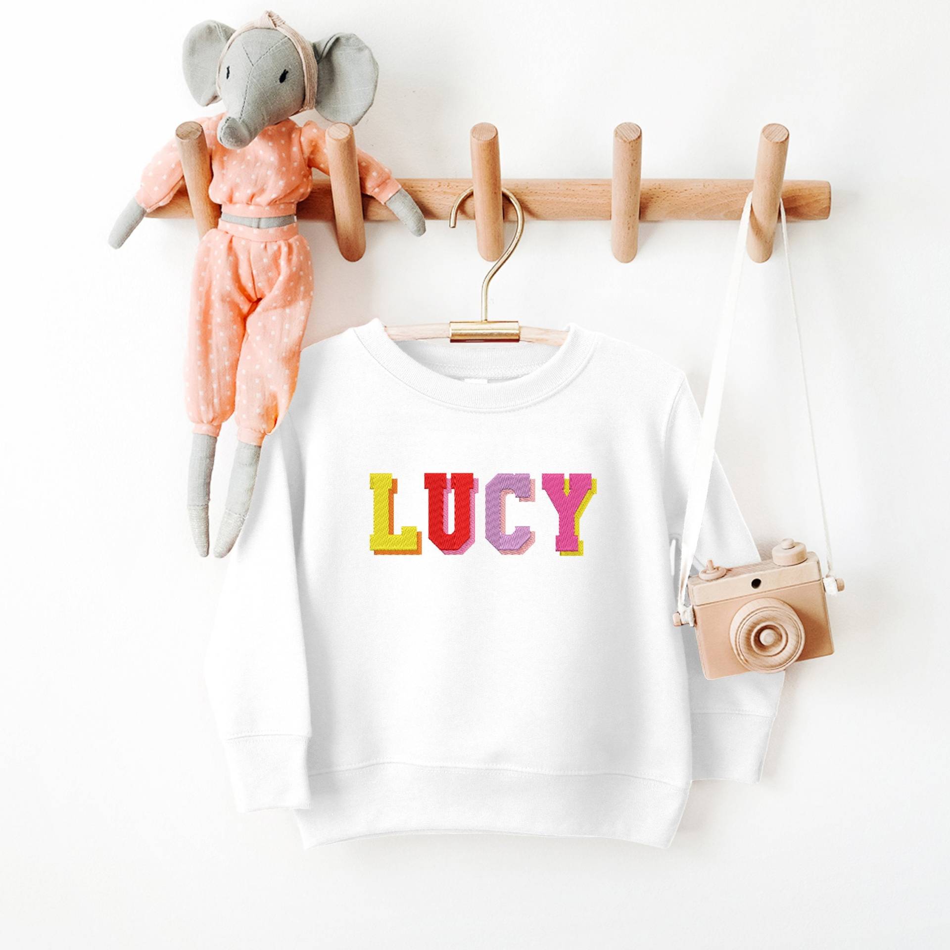 Kinder Name Sweatshirt Mädchen Jungen Kleidung Geburtstag Geschenke von LoveulotsGifts