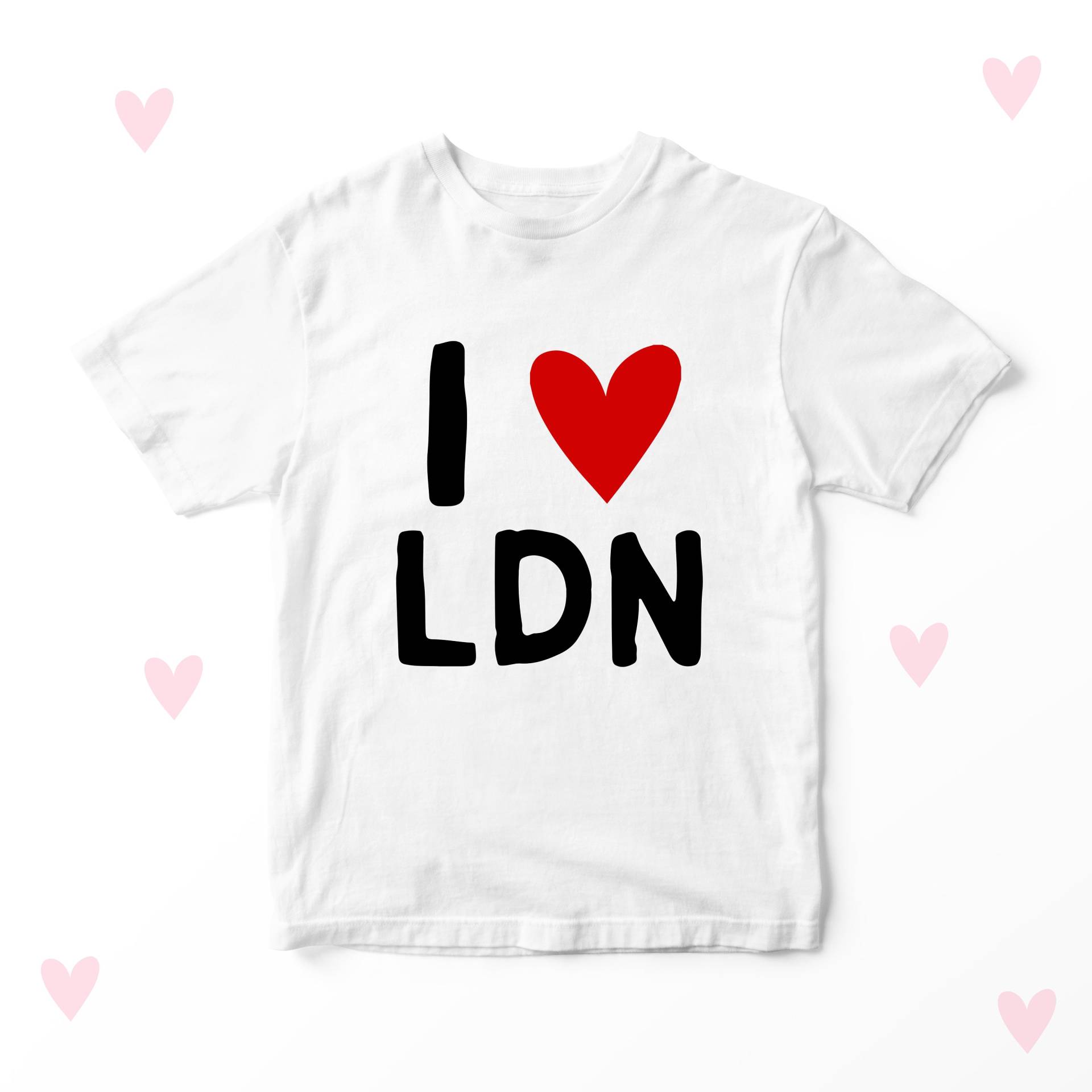 London T-Shirt Kinder Kleidung Niedlich Personalisierte Unisex Ldn von LoveulotsGifts