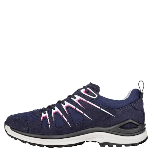 LOWA Halbschuh Innox EVO GTX LO Ws stahlblau/Mandarine 38 von LOWA