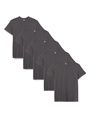 Lower East LE105 T-Shirt, Forged Iron, XL, 5er-Pack von Lower East