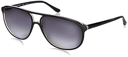 Lozza Unisex SL1827L Sunglasses, Black Crystal/Grey Shaded, 61 von Lozza
