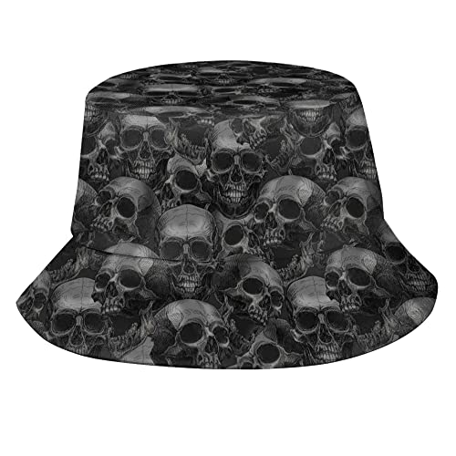 Lsjuee Bucket Hat für Damen Herren Totenkopf Sonnenhut Outdoor Urlaub Hot Summer Beach Fishing Cap Lsjuee Bucket Hat für Damen Herren Totenkopf Sonnenhut Outdoor Urlaub Hot Summer Beach Fishing Cap von Lsjuee
