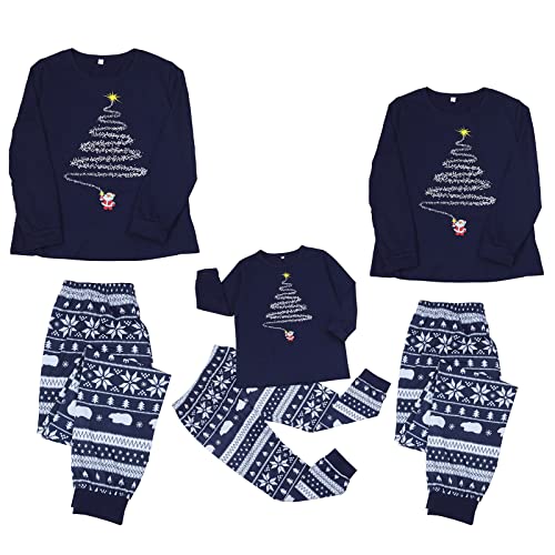 Luadnysin Weihnachts Pyjama Partner Familie Weihnachten Pyjamas,Fun Nachtwäsche Outfit, Matching Weihnachtspyjamas Für Couple,Damen Herren Hausanzug Mit Rentier-Aufdruck 2023 Matching Pyjamas von Luadnysin