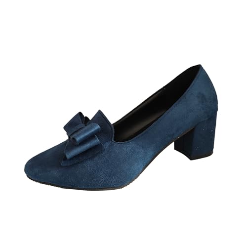 Pumps Damen Brautschuhe Bequem Elegant Hochzeitsschuhe Arbeit Pumpen Trachtenschuhe Mit Blockabsatz Dunkelblau 39 Pumps Damen Brautschuhe Bequem Elegant Hochzeitsschuhe Arbeit Pumpen Trachtenschuhe Mit Blockabsatz Dunkelblau 39 von Luadnysin