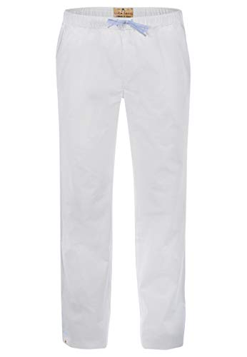 Luca David Olden Glory Damen Pyjama-Pants - Weiß - Größe 36 (2300-19111-36) von Luca David