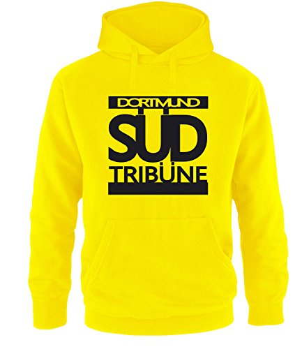 Luckja Dortmund Südtribüne Herren Hoodie Gelb-Schwarz Grösse S von Luckja