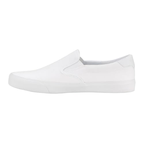 Lugz Herren Clipper Slip-On Sneaker, weiß, 42.5 EU von Lugz