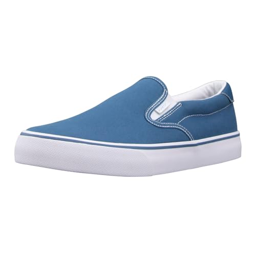 Lugz Herren Clipper Slip-On Sneaker, blau/weiß, 42 EU von Lugz