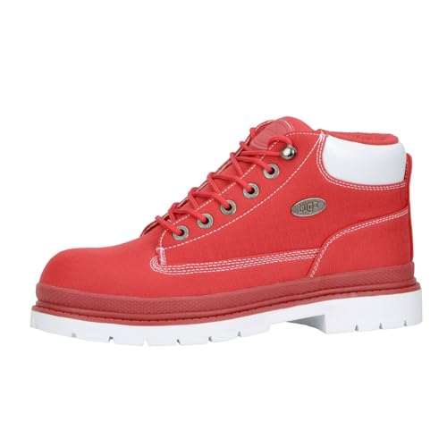 Lugz Herren Drifter Ripstop Mode-Stiefel, rot/weiß, 41 EU von Lugz