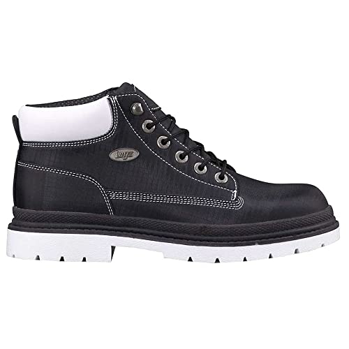 Lugz Herren Drifter Ripstop Mode-Stiefel, schwarz/weiß, 43 EU von Lugz