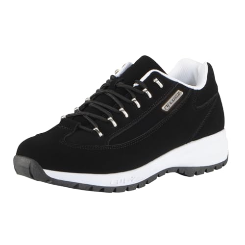 Lugz Herren Express Turnschuh, schwarz/weiß, 43 EU von Lugz