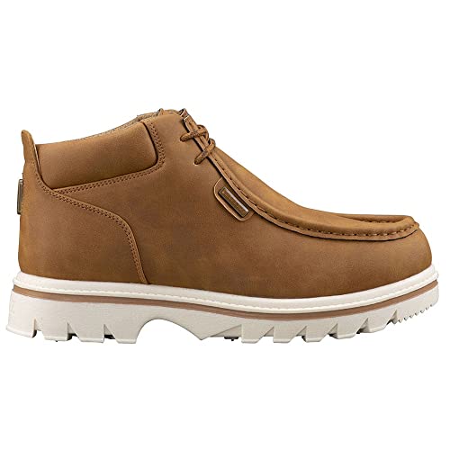 Lugz Herren Fransen Mode-Stiefel, Cashew/Whisper White, 42.5 EU von Lugz