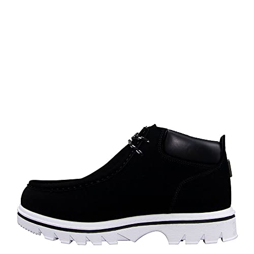 Lugz Herren Fransen Mode-Stiefel, schwarz/weiß, 40.5 EU von Lugz