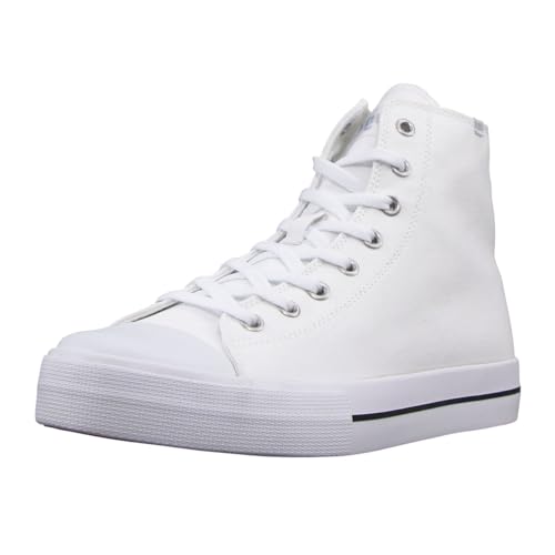 Lugz Herren Stagger Hi Fashion Sneaker, Weiß, 39 EU von Lugz