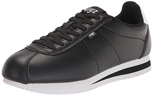 Lugz Herren Track Sneaker, schwarz/weiß, 44.5 EU von Lugz