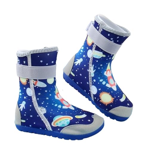 Tauchschuhe für Kinder,Wassersport Schwimmen Socken,Verschleißfest und kratzfest Strandsocken,Verstellbares Schlaufenband Taucherschuh,für Surfen,Segeln,Tauchen,Schnorcheln,Wassersport von LuminescentDream