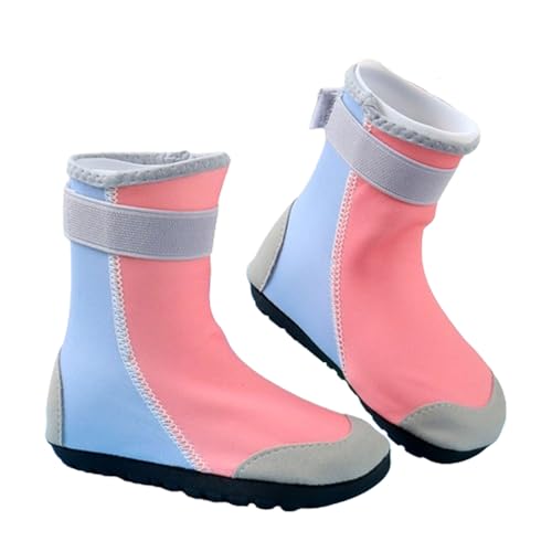 Tauchschuhe für Kinder,Wassersport Schwimmen Socken,Verschleißfest und kratzfest Strandsocken,Verstellbares Schlaufenband Taucherschuh,für Surfen,Segeln,Tauchen,Schnorcheln,Wassersport von LuminescentDream