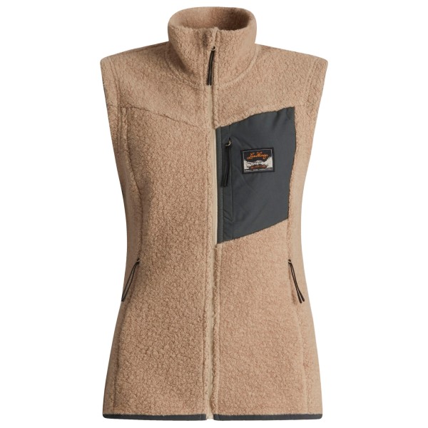 Lundhags - Women's Flok Wool Pile Vest - Wollweste Gr M beige von Lundhags