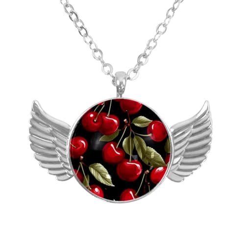 Luoweisi Engelsflügel-Halskette mit süßem Blumen-Schmetterling, Zinklegierung, Schmuck, Geschenke für Männer und Frauen, Einheitsgröße, Aluminiumlegierung, Kein Edelstein Luoweisi Engelsflügel-Halskette mit süßem Blumen-Schmetterling, Zinklegierung, Schmuck, Geschenke für Männer und Frauen, Einheitsgröße, Aluminiumlegierung, Kein Edelstein von Luoweisi